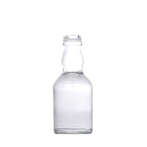 Classical Empty Glass Mini Whiskey Bottle Bulk
