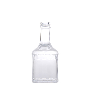 Custom 50ML Glass Mini Alcohol Bottle Empty