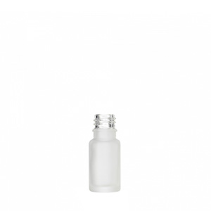 High Quality Empty White Frosted Glass Dropper Bottle 10ML