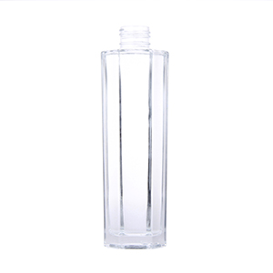 Wholesale 4 OZ Hexagonal Cosmetic Empty Glass Bottle for Lotion