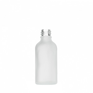 Wholesale Clear 50ML Frosted Glass Dropper Bottle