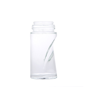 Wholesale Empty Unique Shape Roll On Glass Bottles 50ML for Hair Oil