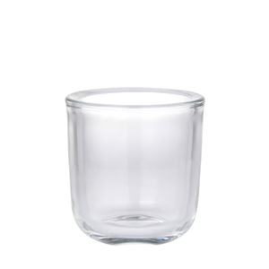 Wholesale High Quality Empty Glass Candle Jar with Lid
