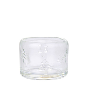 Wholesale Fancy Christmas Glass Candle Jar